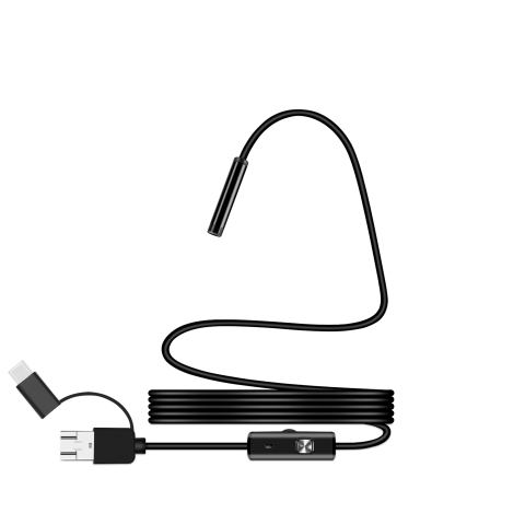 Endoskopinė kamera per USB / USB C / USB micro 720P IP67 2m Rebel RB-1141